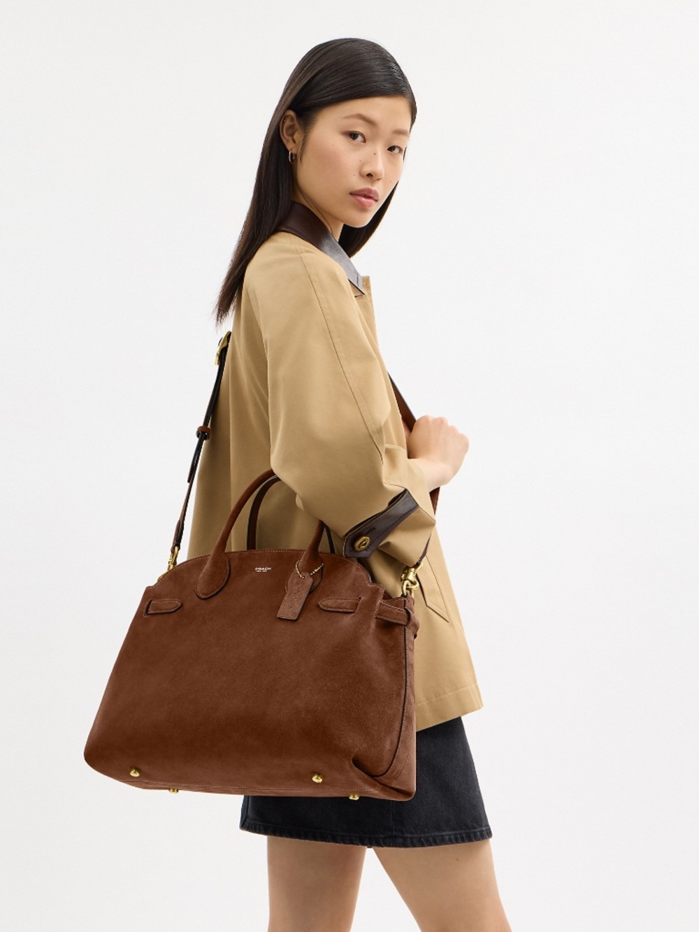 Coach Soft Empire Carryall Bag 40 - Picture 2 of 3